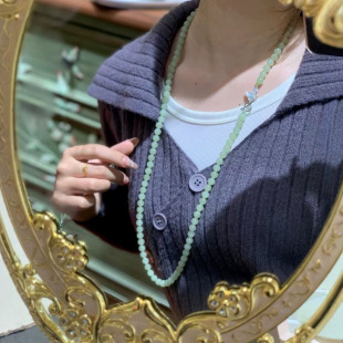 New hit the new water chain, sweater chain! Fashion design size: 8mm