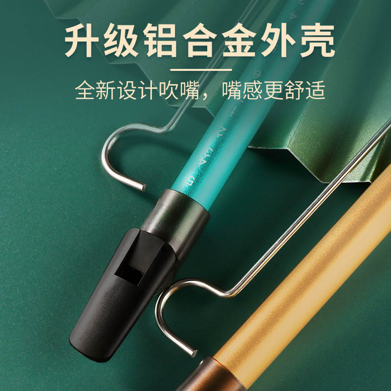 Profesional deslizante flauta silbato soplando flauta esponja bebé pulpo hermano seis pull Pipe flauta