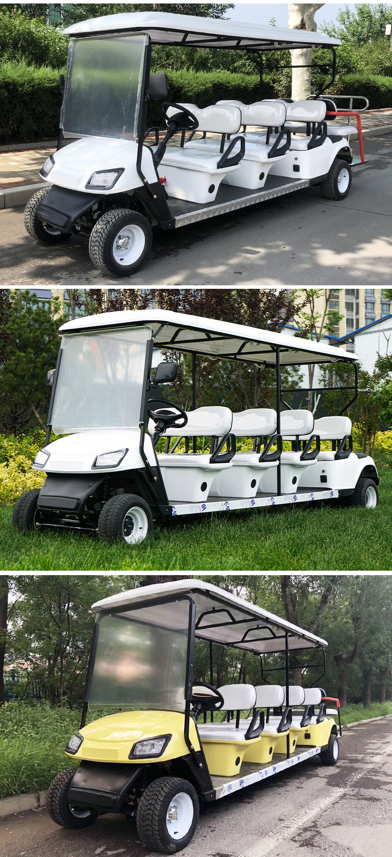 Electric golf cart, factory, scenic area, airport shuttle vehicle, hotel and guesthouse linen cart, foreign trade container transport vehicle, sightseeing vehicle