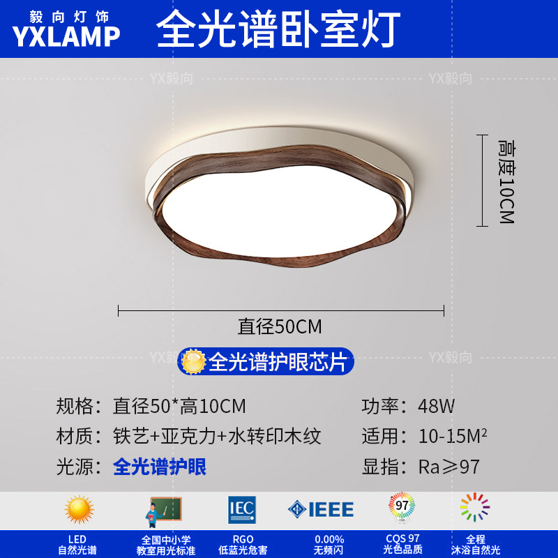 Luz de techo de la sala de estar retro