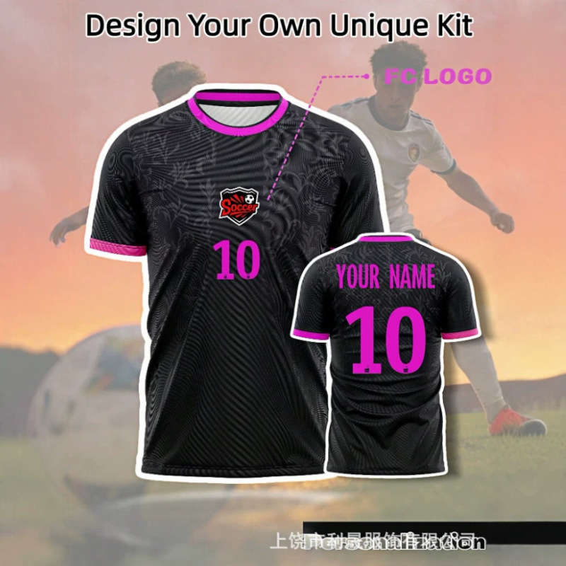 Independent Site 2526 Cross-Border Casual Sports Jersey Mexico Football Digital Print Breathable Short-Sleeve T-Shirt
