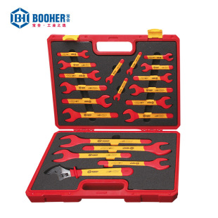 Boher (booher)20-piece insulated open-end wrench tool set 6 ~ 32mm 0200308
