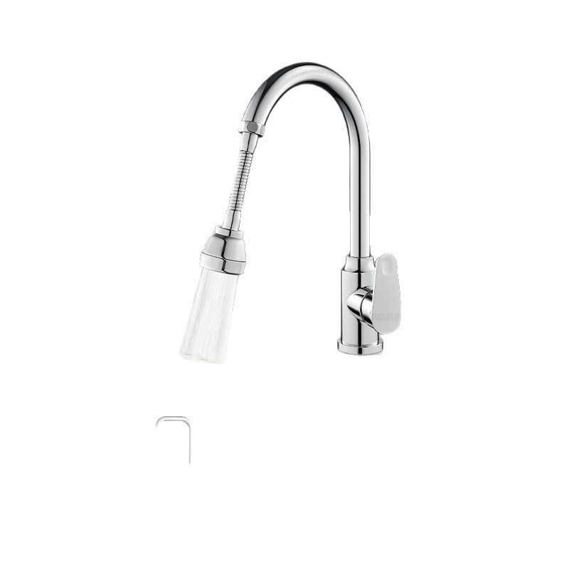 Extensor de grifo de cocina lavabos de verduras junta universal rociadores universales alargados artefactos de agua a prueba de salpicaduras de cobre