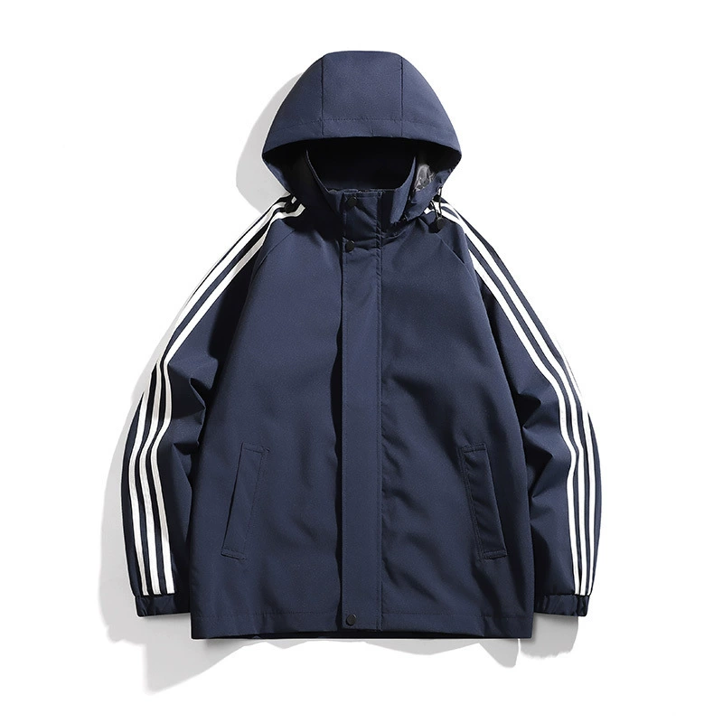 Мужская цветная съемная куртка, oversize