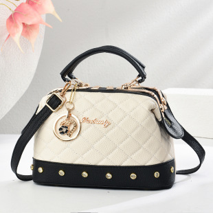 This year's popular pillow hand bag 2025 new texture large capacity embroidered thread women's bag western style shoulder bag