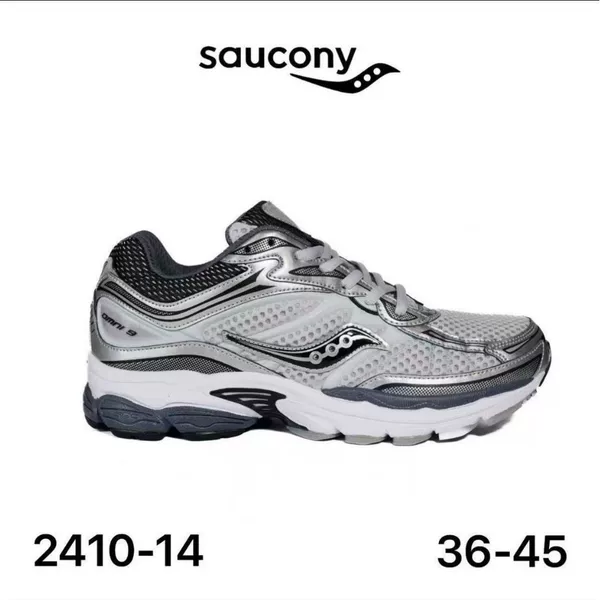 Cross-Border Saucony Progrid Omni Full-Performance 9 Stylish Running Shoes with Shock Absorption, Wear-Resistant Thick Soles, Dad-Style