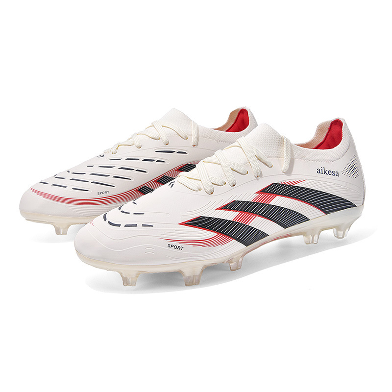 2025 nuevos zapatos de fútbol transfronterizos clavos bajos zapatos de entrenamiento juvenil para hombres fábrica de zapatos deportivos