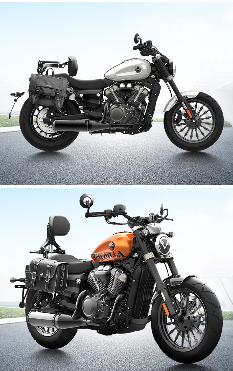 Suitable for Benda Chinchilla -149.999999999% off Stackable Backrest Driver and Passenger Backrest Telescopic Motorcycle Seat Modification Parts