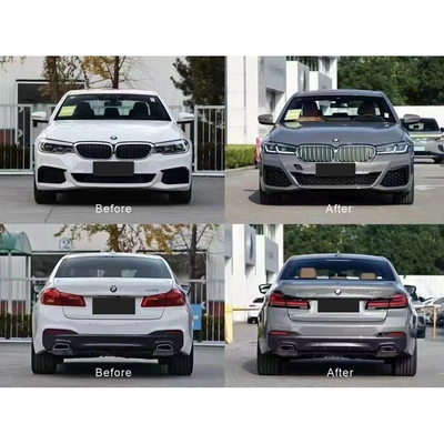 Suitable for 5 Series G30/G38 Early Model Year Old to New 21 Model Year Late Mt Body Kit Headlights Taillights Hood Fenders