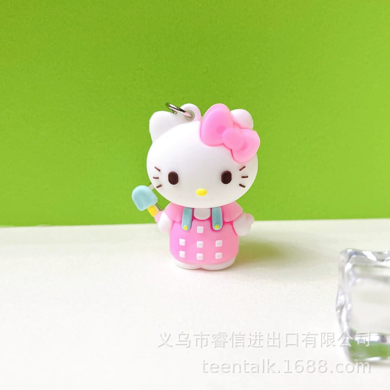 Hello kitty, карикатурный креатив ключодержа, подвеска, кот, подарок на день рождения
