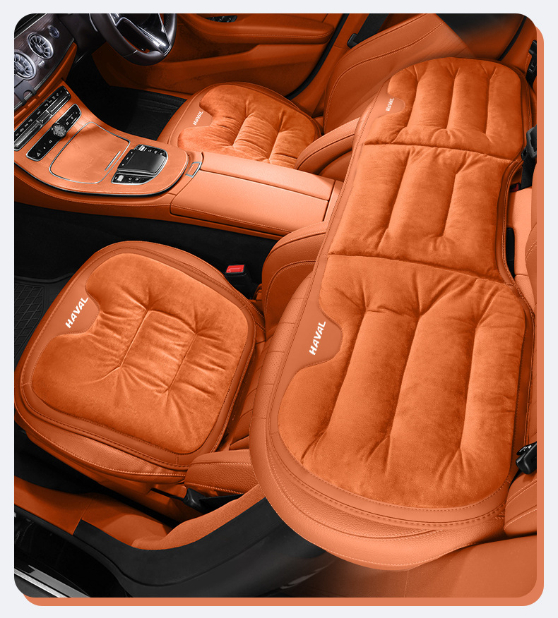 Suitable for Haval Car Seat Cushion H6/H9/H5 Big Dog Beast Raptor Xiaolong Winter Flannel Seat Cushion Seat Cover