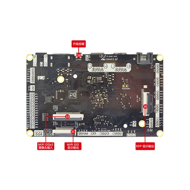 Rockchin Micro RK3399 Development board 4K Android board RockChip dual -screen different display source NANO3399