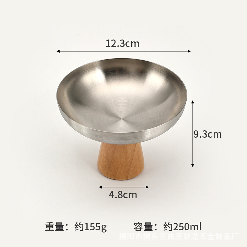 欧式不锈钢冰淇淋碗高脚酸奶杯家用高颜值创意冰淇淋球雪糕布丁杯|undefined