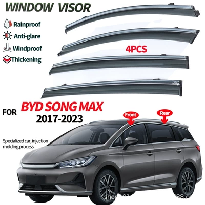 For BYD Song MAX Sunny Rain Bender forBYD eMAX 7 2024 Window visors