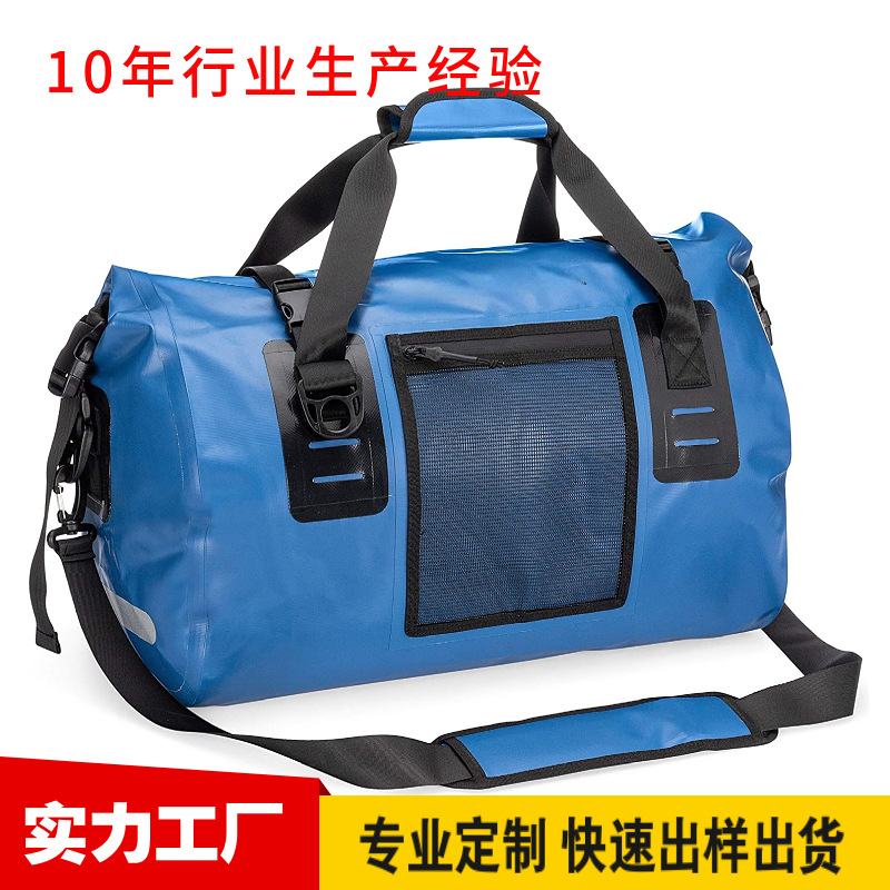 Large Capacity Waterproof Duffel Bag Motorcycle Drying Bag Travel Camping Kayak Fishing Canoe Waterproof Bag