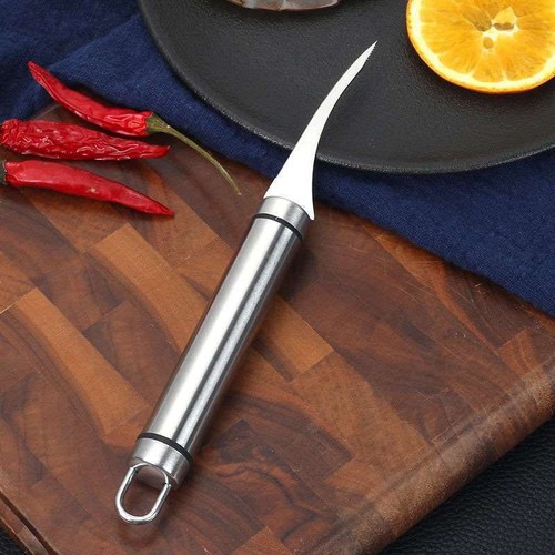 Same Stainless Steel Shrimp Line Removal Knife Household Open Shrimp Back Peel Shrimp Remove Knife Kitchen Special Shrimp Line Removal Tool 