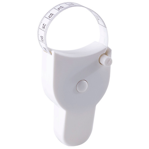 Professional measurement tape, automatic circumference measuring tape, fitness ruler with handle, automatic precise measurement of waist circumference, soft ruler