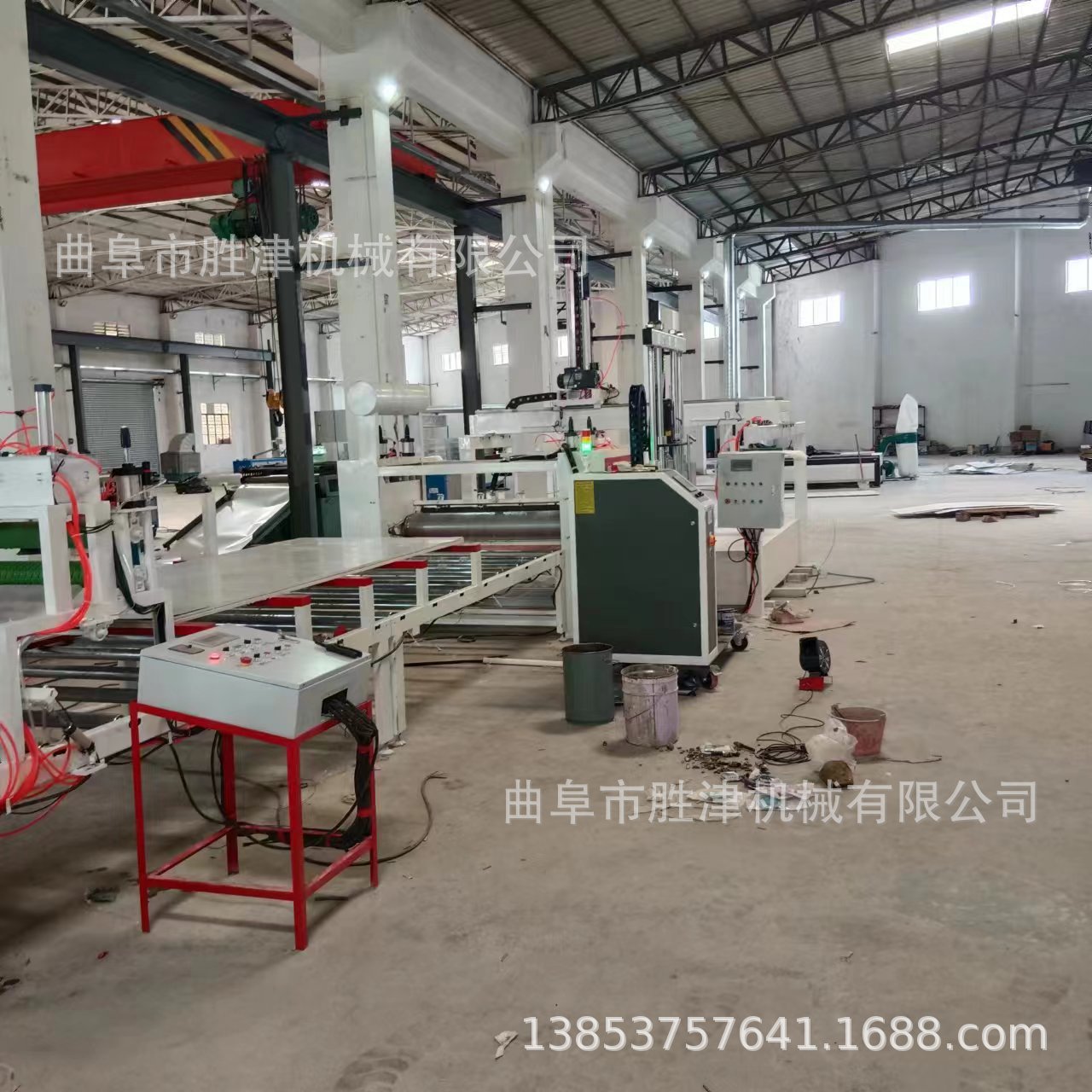 玻镁板复合彩钢板贴合机 自动对齐自动码垛平贴机PUR热熔胶贴面机