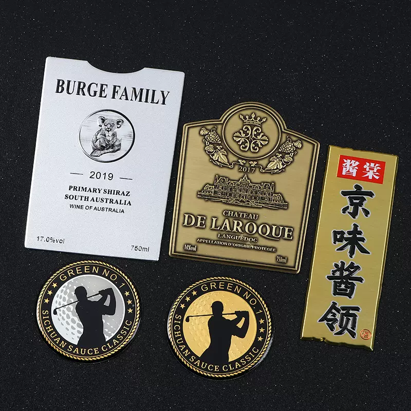 商标不锈钢铭牌生产压铸腐蚀古铜金属标牌印刷拉丝高光立体牌铝牌