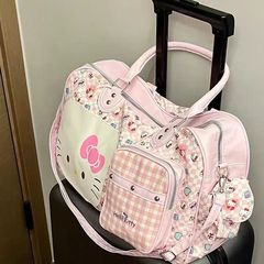 2025新款HelloKitty出门行李包旅行包大容量便携多功能手提健身包