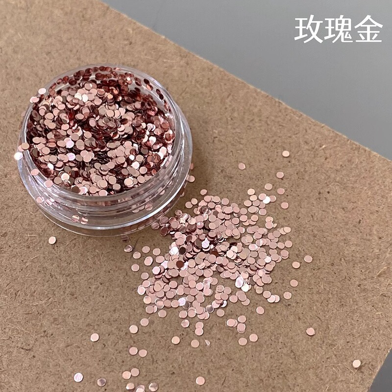 星星亮片美甲饰品网红爆款大小混银色五角星迷你超薄指甲贴片装饰|undefined