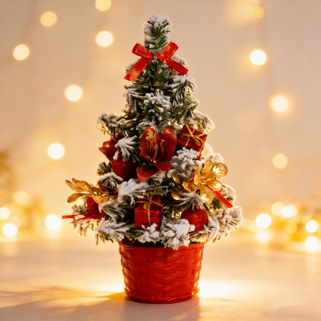 Árbol de joyería 20cm mini árbol decorativo de Navidad FESTIVAL DE Navidad centro comercial actividad decoraciones escritorio pequeño árbol