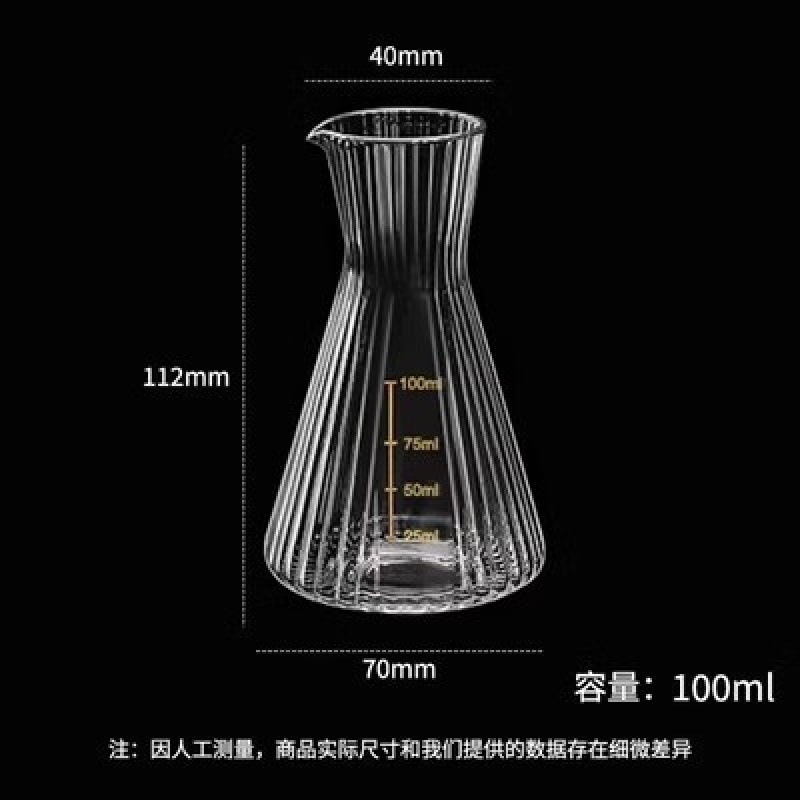 Taza de vino china casera de vidrio de cristal copas de copas de oro copas de whisky