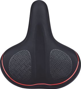 Ordinary bicycle seat saddle front cushion seat soft cushion double shock-absorbing spring bicycle seat cushion seat