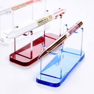 Customized Acrylic Transparent Display Stand Single Pen Holder Pen Holder Sword Display Stand Brush Holder Pen Holder