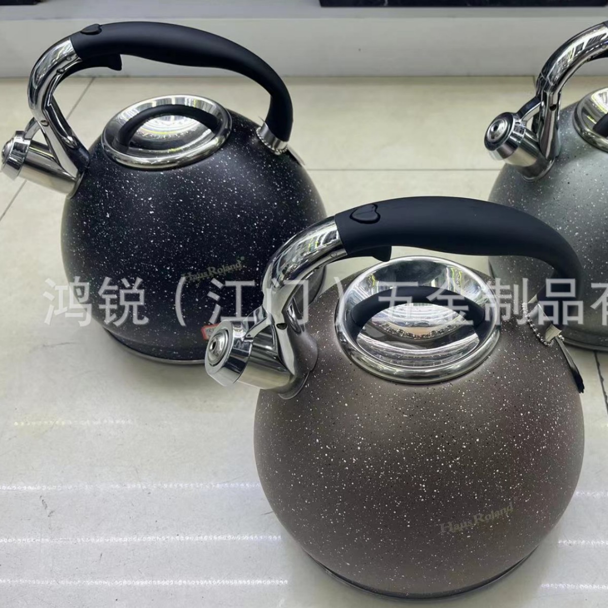 Fábrica de productos de hardware de 5.0L de acero inoxidable de agua hirviendo, olla de flauta, fuente de fábrica en stock disponible