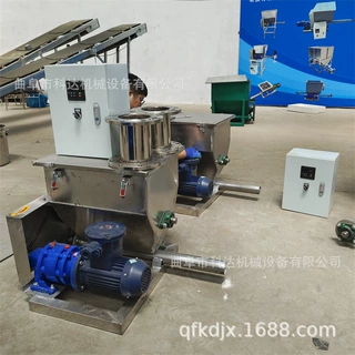 89mm管径变频电机小型微型加粉机XWZF 潍坊可调速微型单轴给粉机