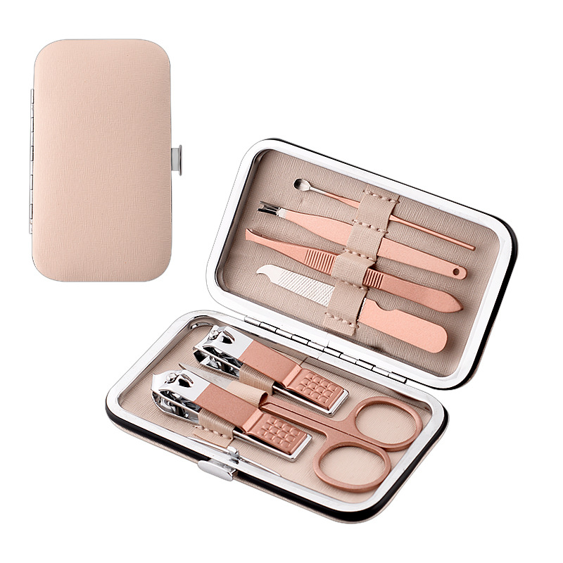 Set completo de manicura y pedicura, incluye cortaúñas y herramientas de belleza, práctico para uso doméstico y profesional
