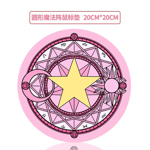 Forerunner Mecha Mouse Pad Office Shortcut Key Desk Pad Cute Round Fabric Milk Tea Rubber Mouse Pad Wholesale