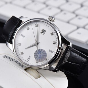 (Cross-border trading), mechanical fashionable waterproof mechanical watch, fully automatic, genuine leather