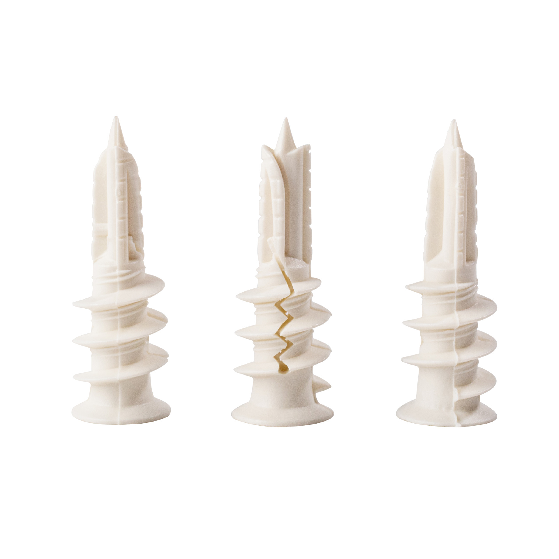 【天趣】厂家直销开槽尼龙螺旋膨胀配自攻钉颜色可选石膏板膨胀