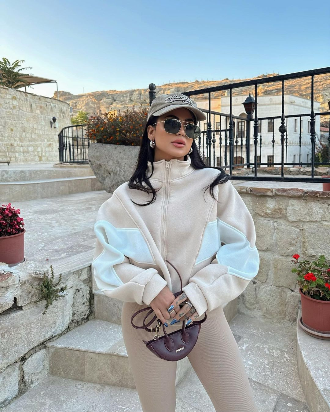 Women's Clothing Loose Casual Versatile Top Long Sleeve Color Block Stand Collar Jacket for Women_voghion.com