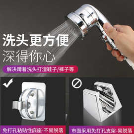 网红涡轮增压三档花洒带过滤可调节水压可拆洗带搓澡手持花洒喷头