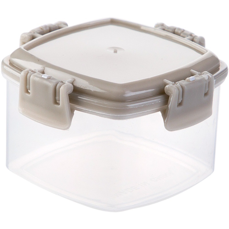 Caja de condimento de cuatro piezas hogar transparente salsa squeeze botella al aire libre barbacoa condimento botella cocina condimento tarro al por mayor