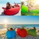 Camping Outdoor European and American Outdoor Beach Lazy Inflatable Sofa Sleeping Bag Inflatable Bed Folding Fast Air Sofa