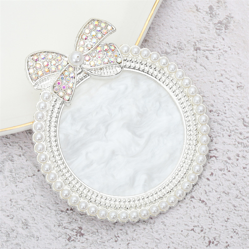 Paleta de manicura de estilo japonés arco grande perla diamante tablero de exhibición de uñas ágata resina herramientas de uñas al por mayor