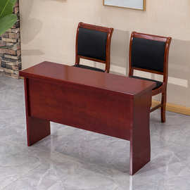 现货会议桌条形桌1.2M双人会议长桌培训桌油漆会议室长条桌椅组合