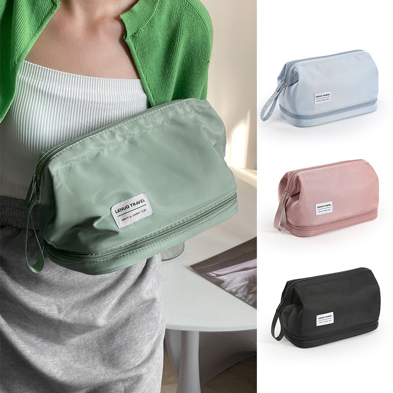 Lohas Travel Cosmetics Bag Portátil para mujer de gran capacidad ins Bolsa de almacenamiento de lavado de alta gama profesional Bolsa de viaje