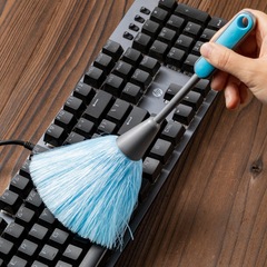 多目的ミニパソコン除塵ブラシ水洗い可能キーボード掃除灰払い静電気吸着ほこりパソコンブラシ