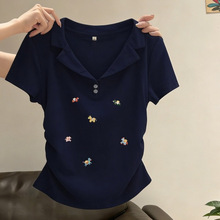 �OӋ��С����ͨӡ������Polo������t��Ů�ļ������@�ݶ̿�����ins