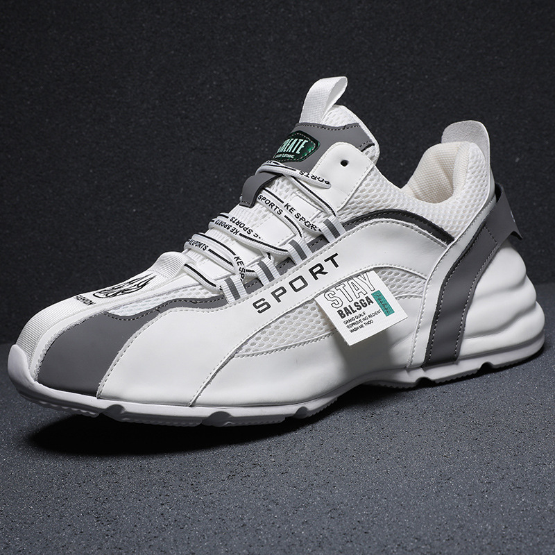 Moški poletni športni in casual čevlji T iktok z enakim usnjenim podplatom iz leta 2023, novi, zračni, mrežasti, z enakim usnjenim podplatom_voghion.com