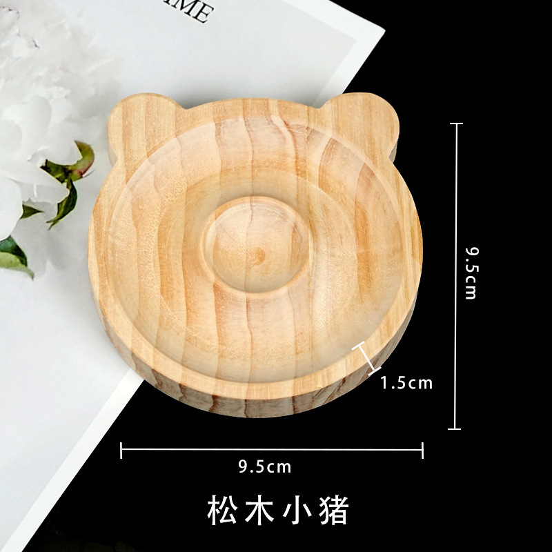 水晶串珠盘拼装松木设计盘手串展示盘手工珠子收纳盘手链托盘串珠|undefined