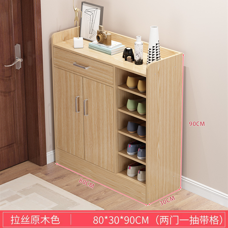 Fuera del Gabinete de zapatos del corredor artefacto de almacenamiento de la puerta del hogar 2023 nuevo popular interior multicapa a prueba de polvo de gran capacidad Zapatero image 11