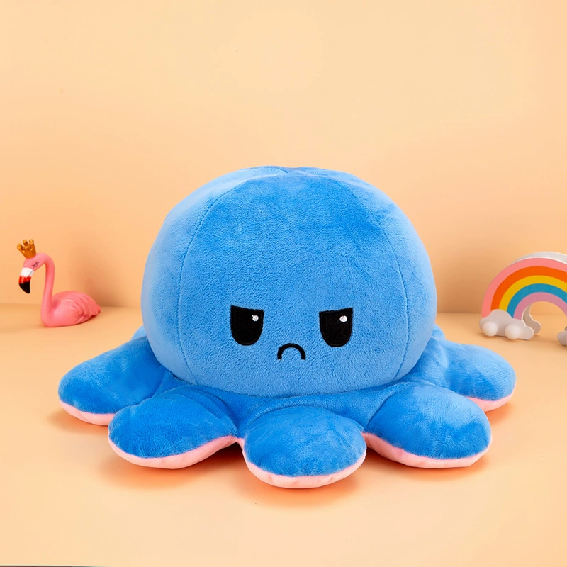 Plush toy, double-sided doll, wholesale, octopus
