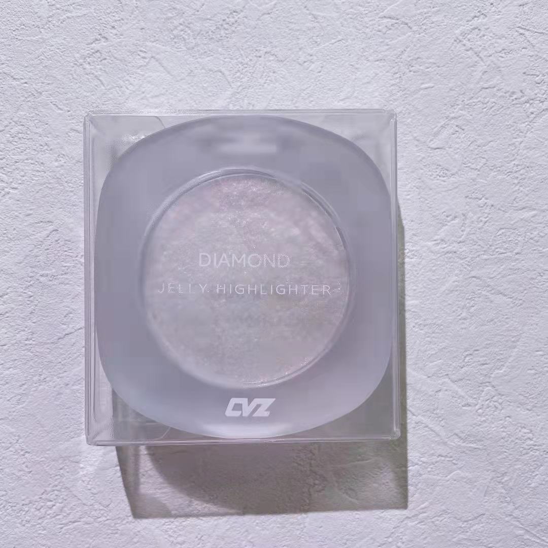 CVZ Highlighter Contouring Plate, Highlighter Powder Compact, Mashed Potatoes, Diamond Highlighter Powder, Gradient Highlighter Nude Makeup, brightening and sparkling girls undefined