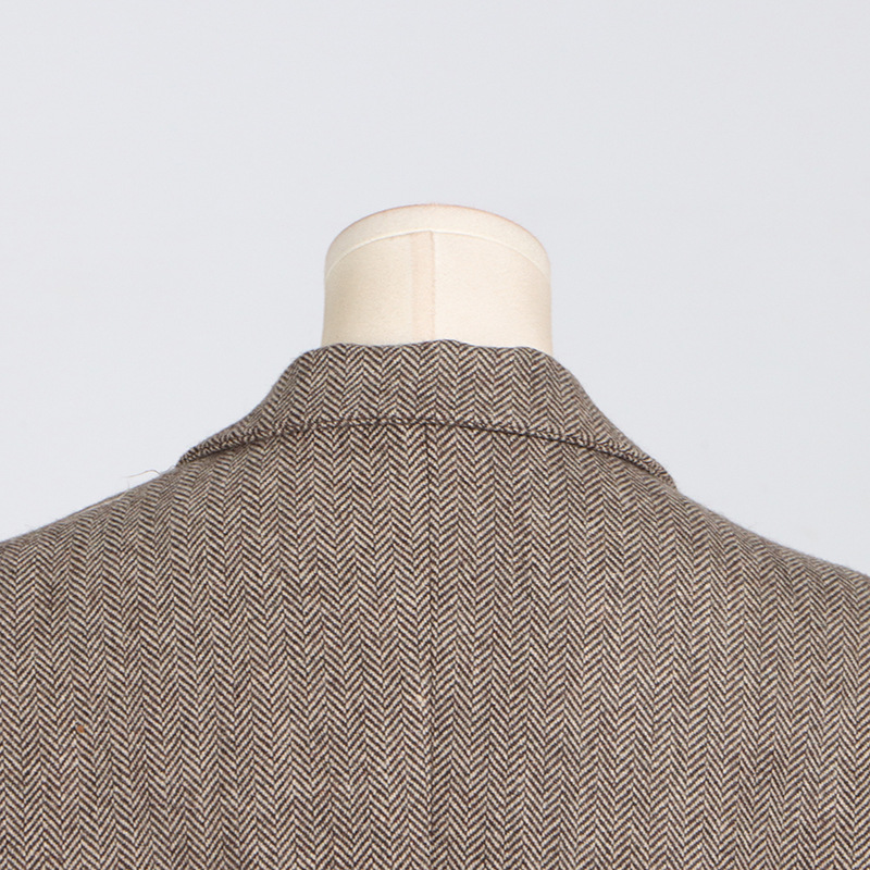 Women's Clothing Spring New Artistic Retro Three dimensional Flower Loose Design One button Solid Color Suit Jacket for Women_voghion.com